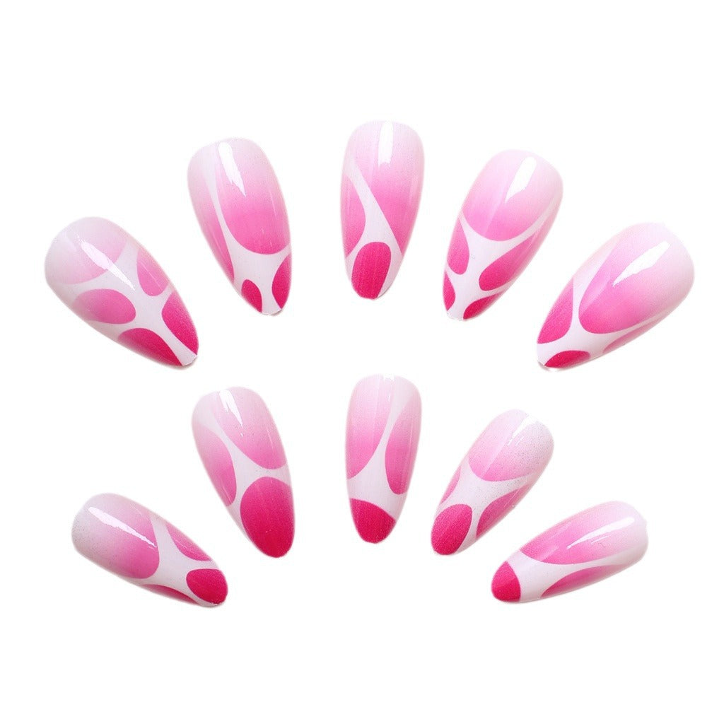 Artistic Abstract Press-On Nails Stornfield