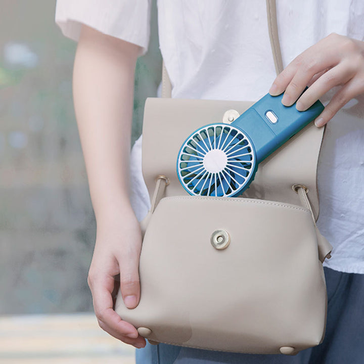 Ladies portable handheld fan with powerful battery technology Stornfield