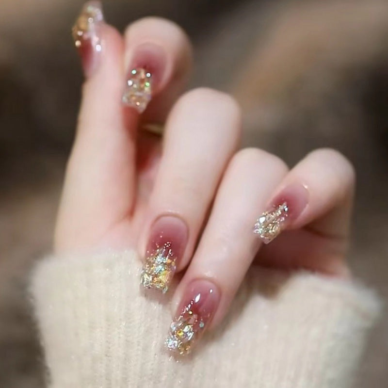 Artificial artificial nails with heart design Stornfield