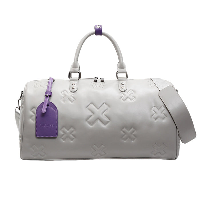 Durable Leather Weekend Duffel Bag Stornfield