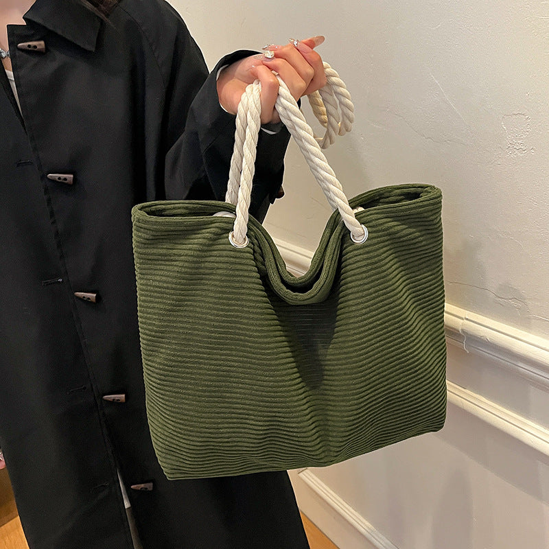 Stylish Textured Beach Tote Stornfield