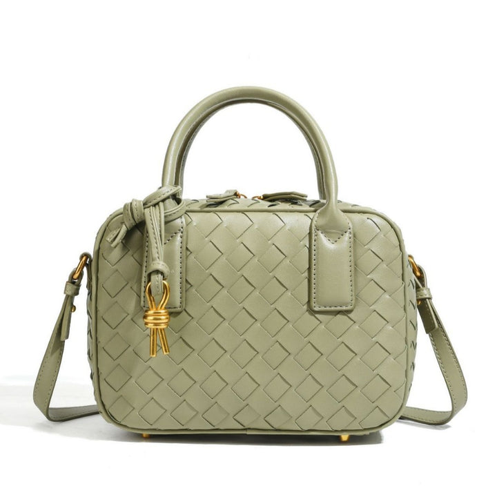 Textured Leather Boutique Handbag Stornfield