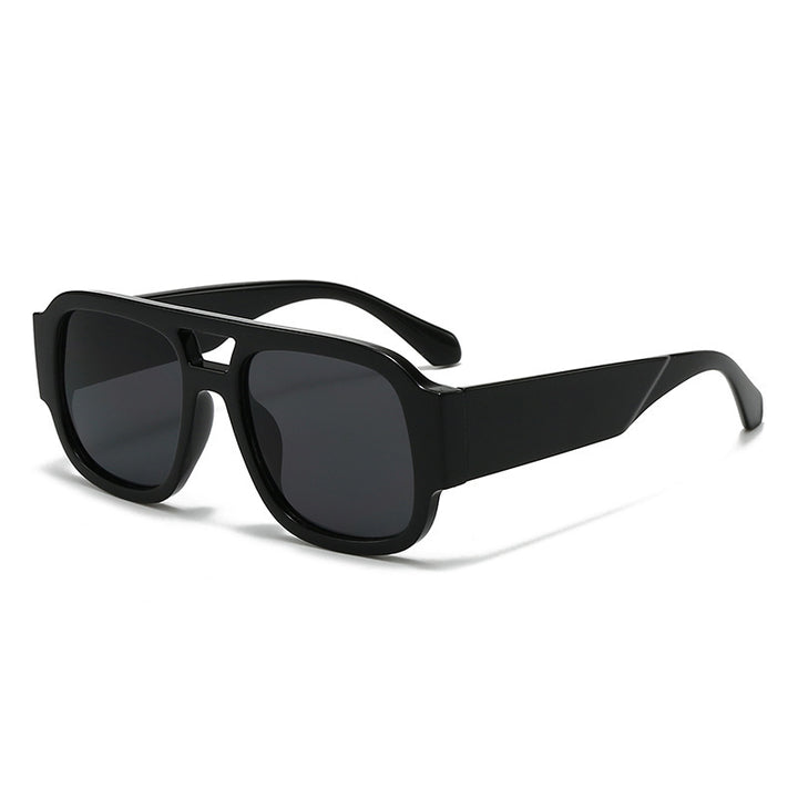 Unisex Bold Frame Retro Sunglasses Stornfield