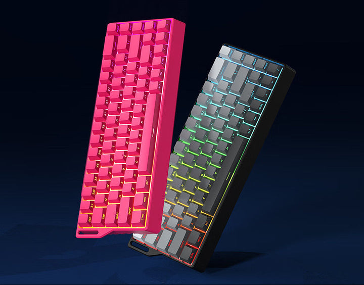 Compact Mechanical Gaming Keyboard with RGB Backlighting Stornfield