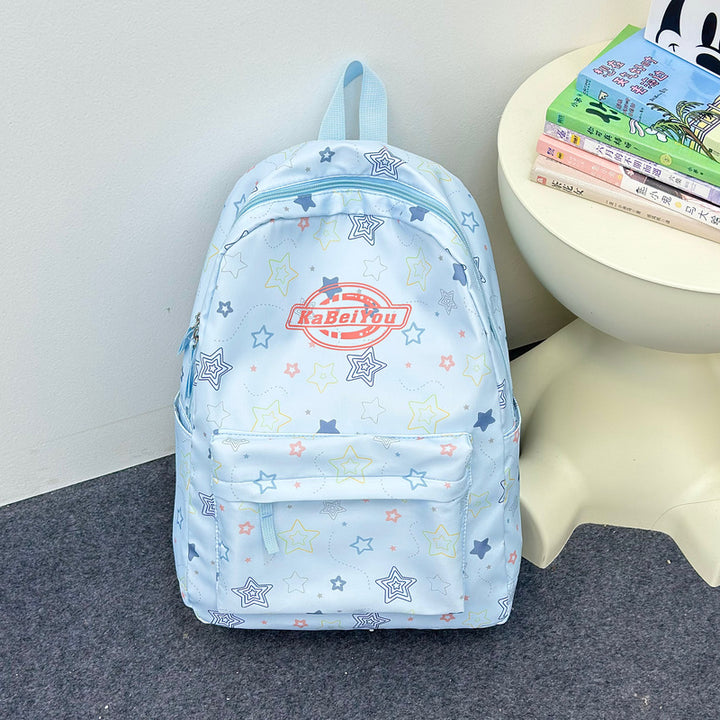 Star-Themed Multi-Compartt Backpack Stornfield