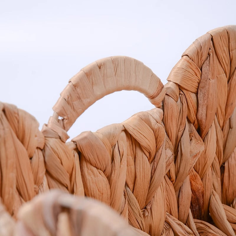 Decorative Storage Basket Made of Woven Natural Material Stornfield