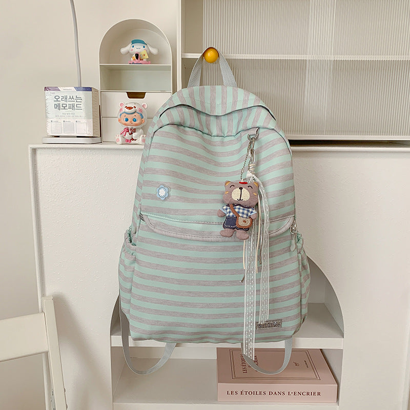Lightweight Striped Backpack Stornfield
