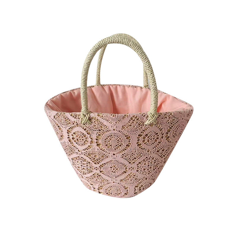 Basket bag with elegant, woven design Stornfield