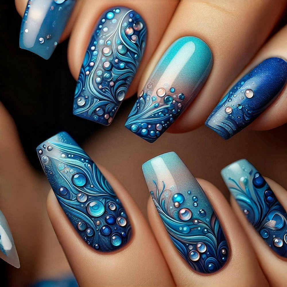 Artificial nails in elegant water design Stornfield