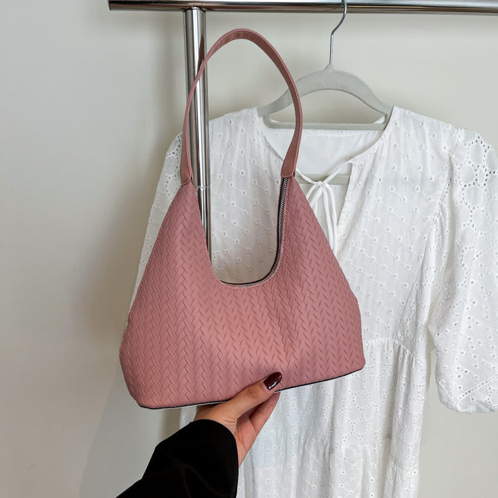 Textured Woven Shoulder Bag Stornfield