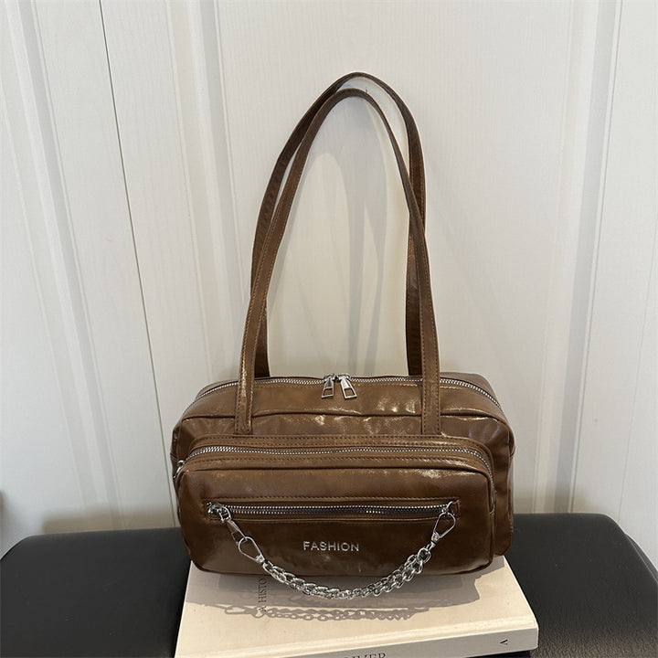 Trendy Multi-Pocket Handbag