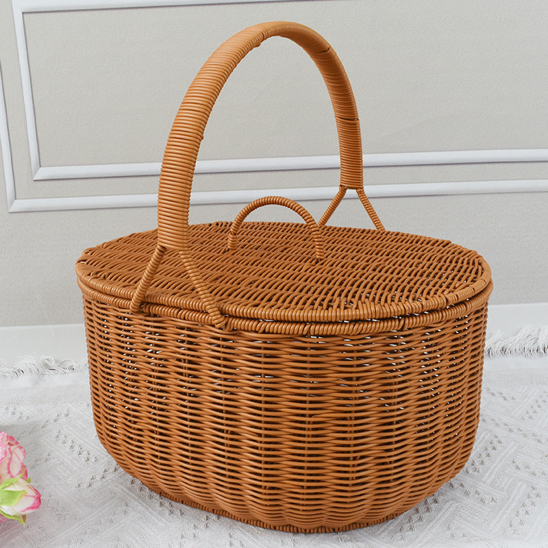 Artisan Woven Picnic Basket Stornfield
