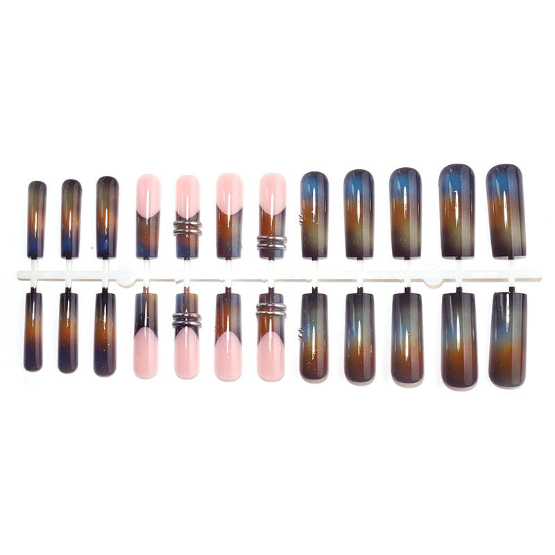 Acrylic Nail Set with Gradient Stornfield