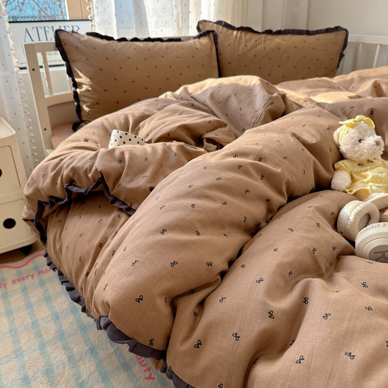 Elegant Printed Duvet Cover Set