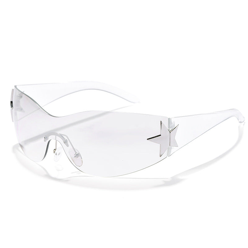 Women's futuristic design sunglasses with unique accents Stornfield