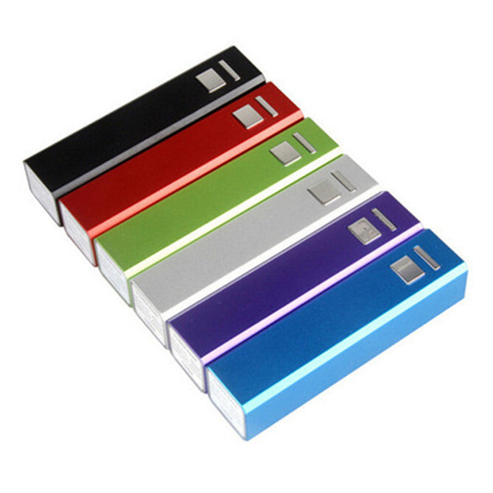 Slim portable USB external battery pack with LED indicator and aluminum casing Stornfield
