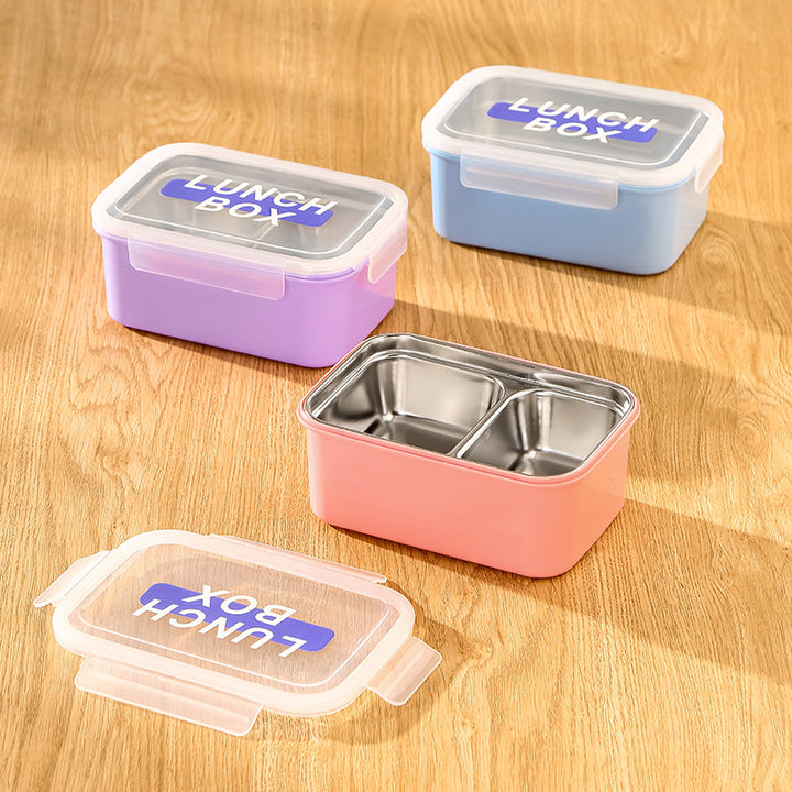 Multi-Layered Stainless Steel Lunch Box