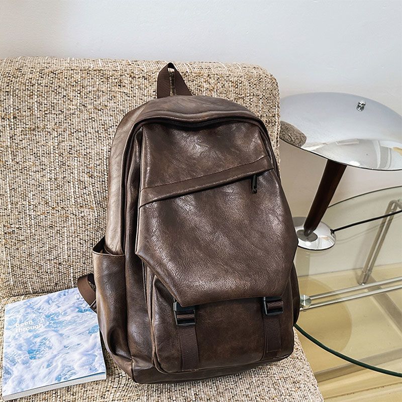 Minimalist Leather Backpack Stornfield