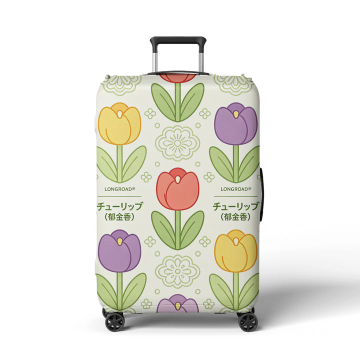 Women's suitcase cover with floral patterns Stornfield