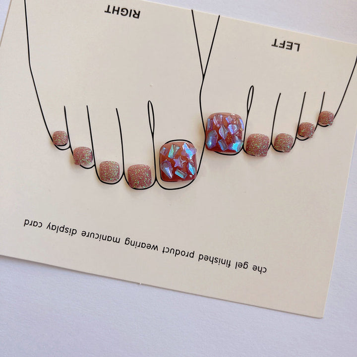 Artful house shoe nail art Stornfield