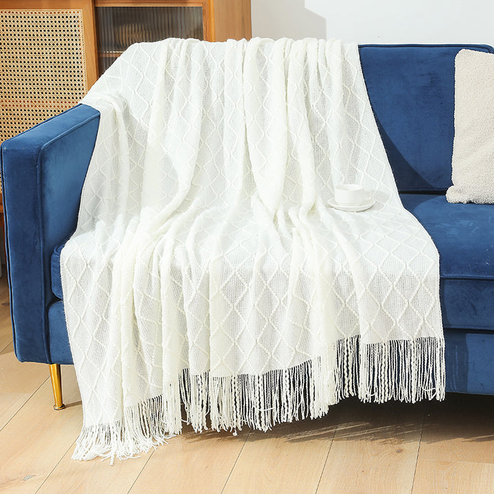 Ladies cozy knit blanket Stornfield