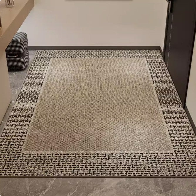 Textured Geometric Area Rug