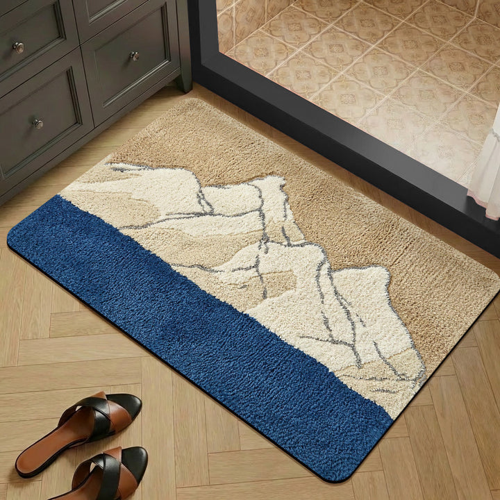 Artistic Abstract Themed Area Rug
