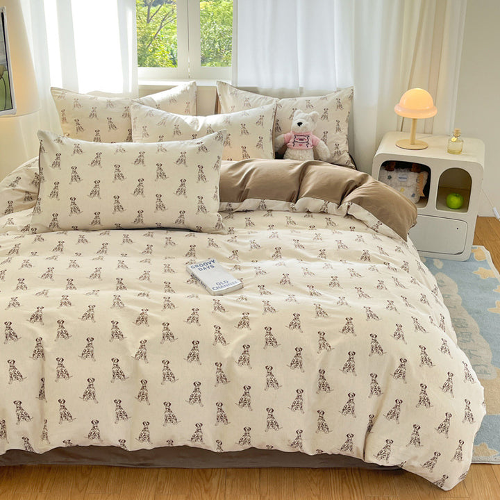 Floral Pattern Comforter Set