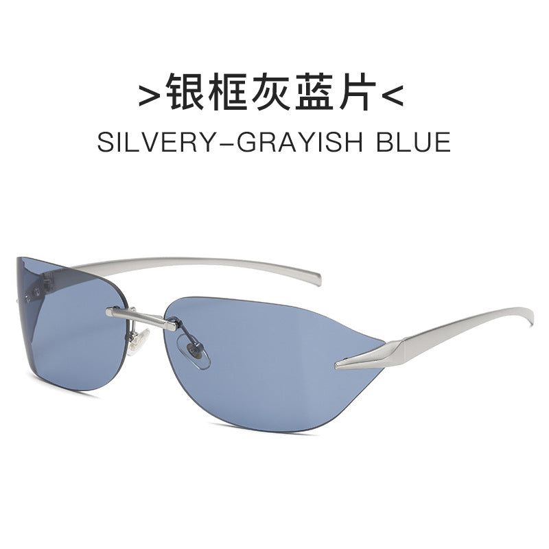 Women futuristic sunglasses with elegant minimalist design Stornfield