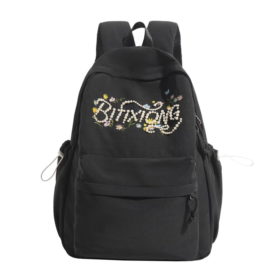 Embroidered Floral Detail Backpack Stornfield