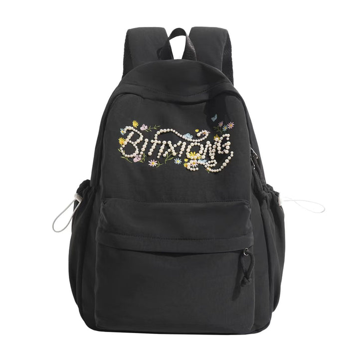 Embroidered Floral Detail Backpack Stornfield