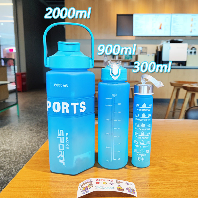 Women's Sports Water Bottle with Motivational Scales Stornfield