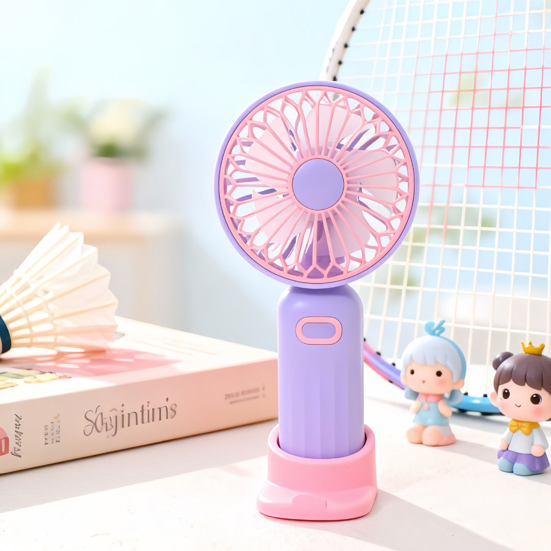 Women's Portable USB Hand Fan with Ergonomic Design Stornfield