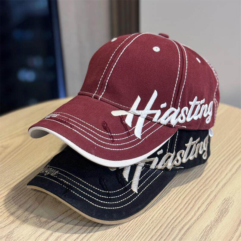 Men's Distressed Cotton Baseball Cap Stornfield 1784270668