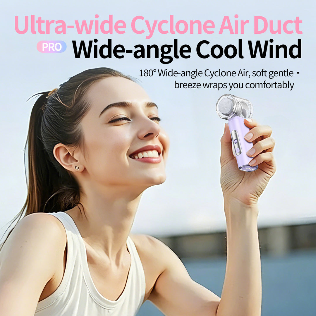 Ladies Portable Mini Fan with Cooling Function Stornfield