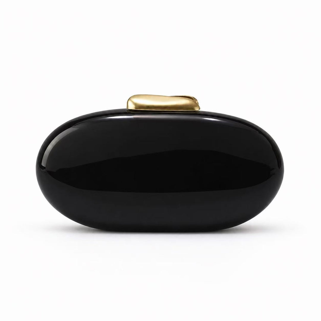 Marbled Acrylic Evening Clutch
