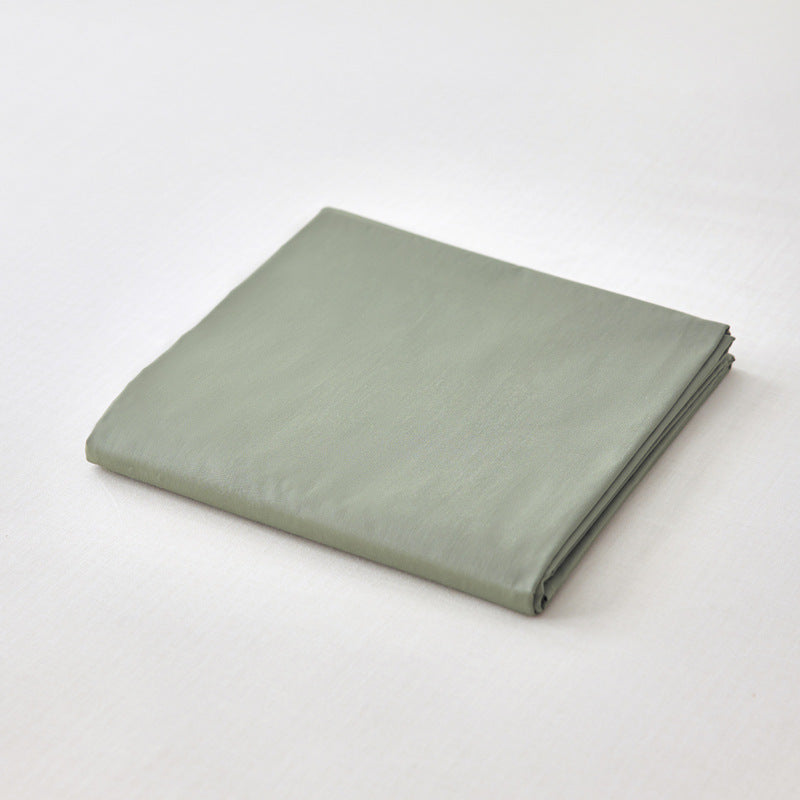 Luxury Brushed Cotton Flat Sheet with Breathable Percale Weave