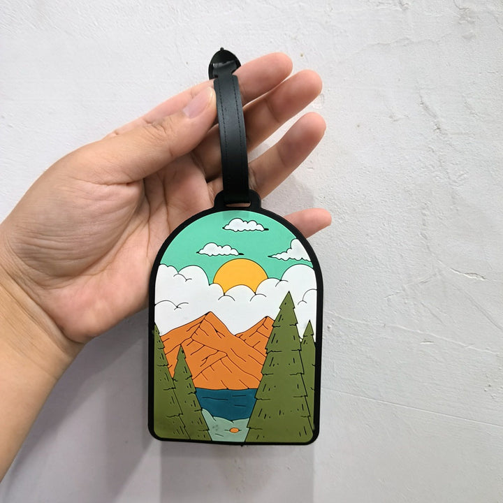 Adventure-Themed Luggage Tag Stornfield