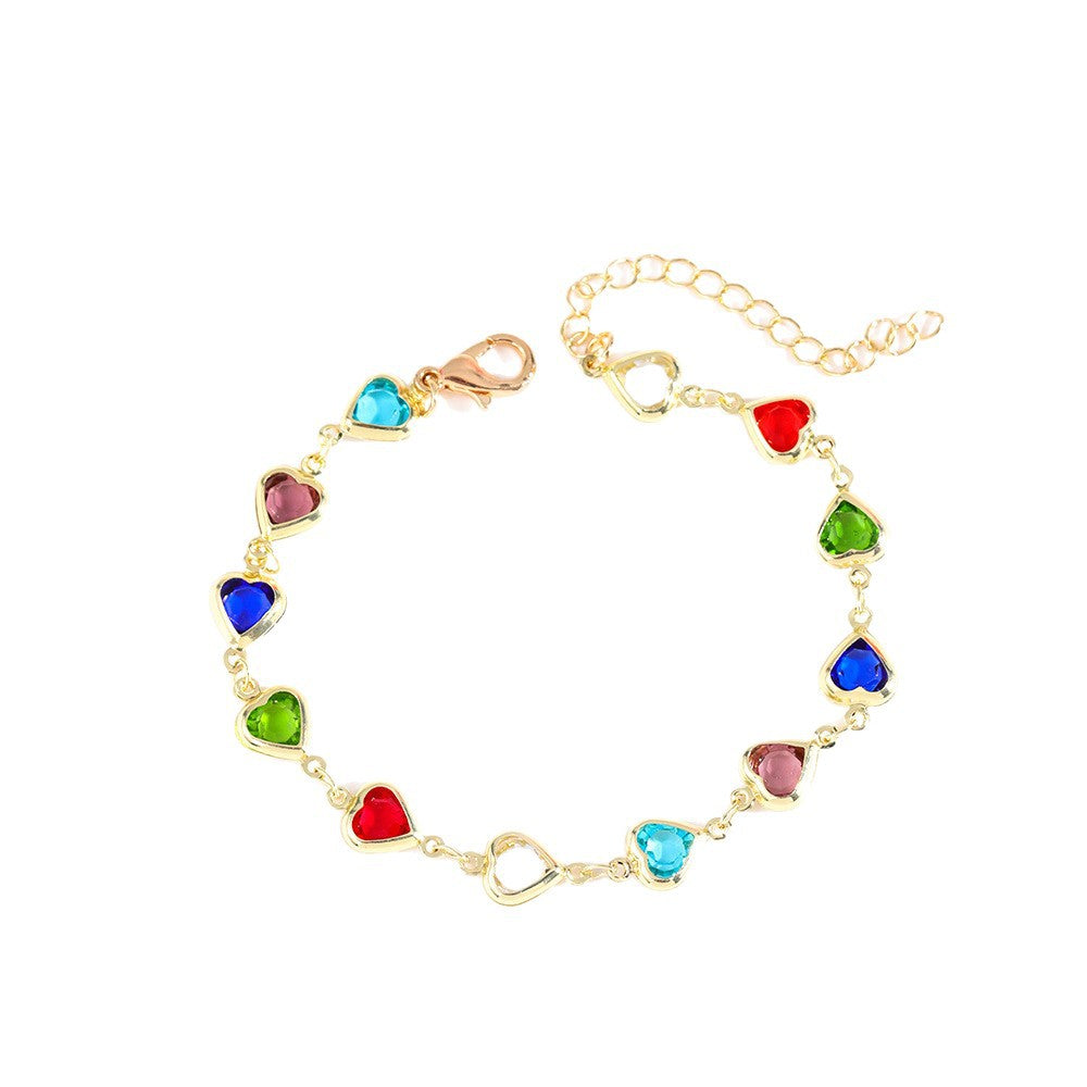 Heart-Shaped Charm Bracelet Stornfield