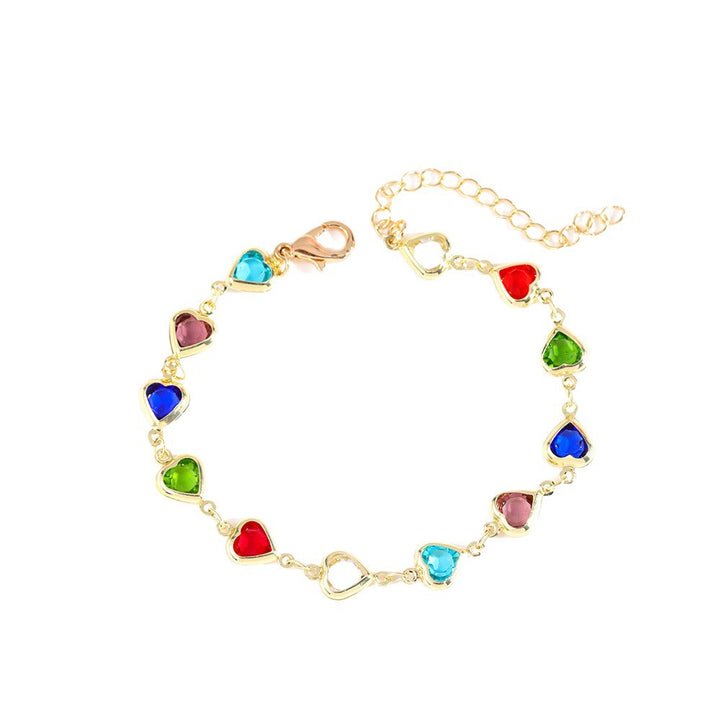 Heart-Shaped Charm Bracelet Stornfield