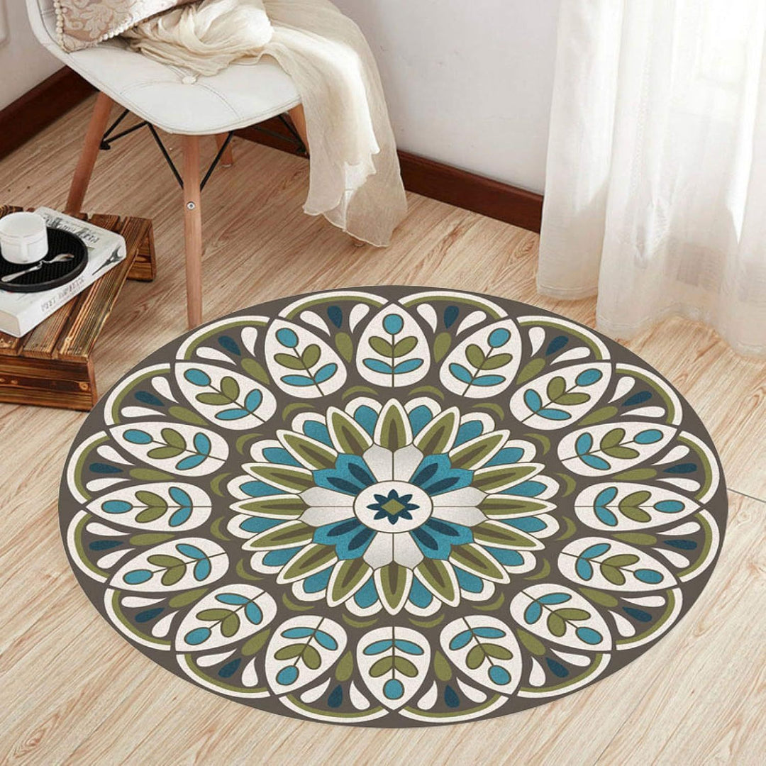 Bohemian Mandala Area Mat