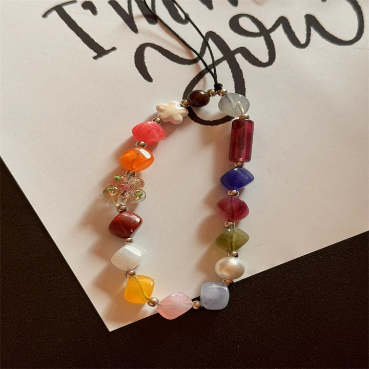 Handcrafted Beaded Phone Lanyard Stornfield