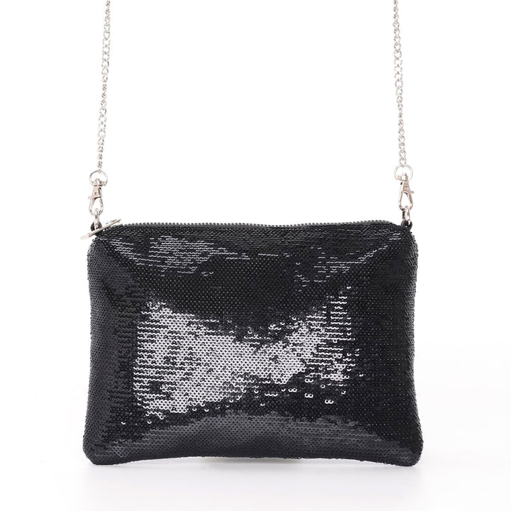Elegant Clutch with Glitter Details Stornfield