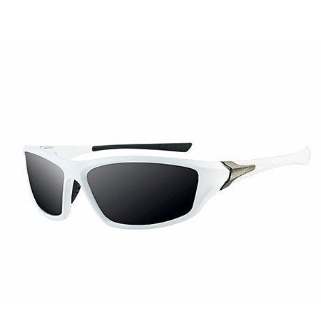 Unisex nan sporty wraparound sunglasses with polarized, shatterproof polycarbonate lenses and non-slip nose pads Stornfield