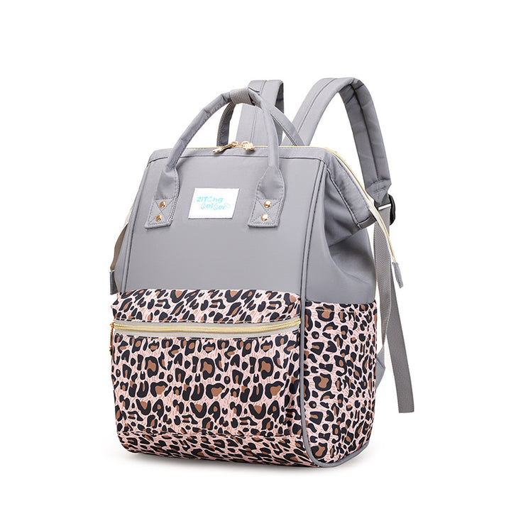 Trendy Animal Print Diaper Backpack Stornfield