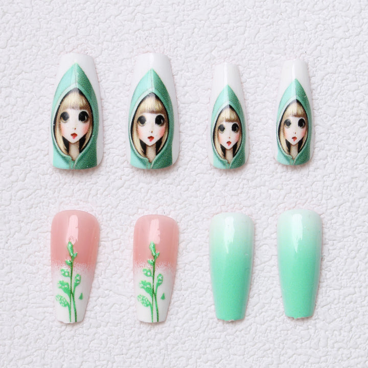 Artistic Character Design Press-On Nails Stornfield