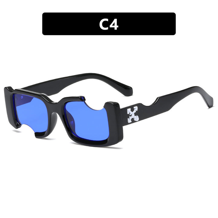 Ladies fashionable sunglasses with distinctive design and sturdy plastic frame Stornfield