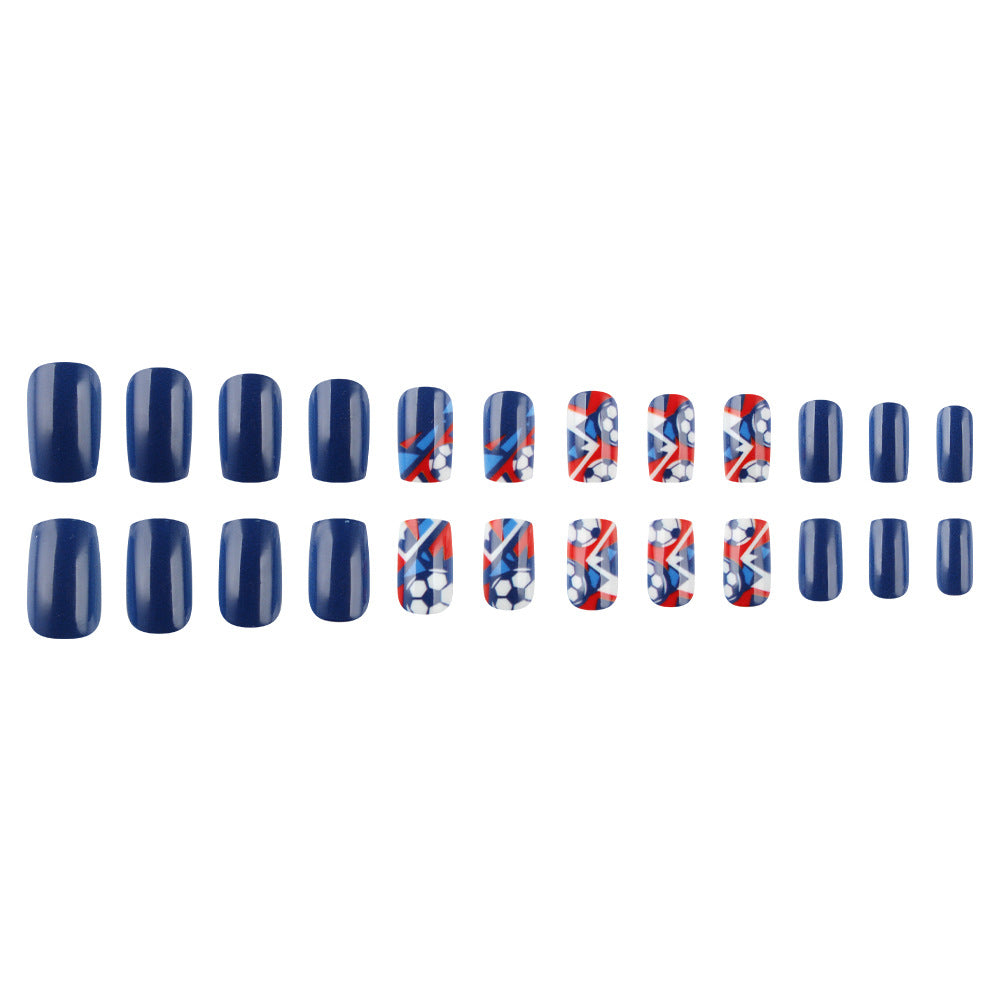 Sports-Themed Press-On Nails Stornfield