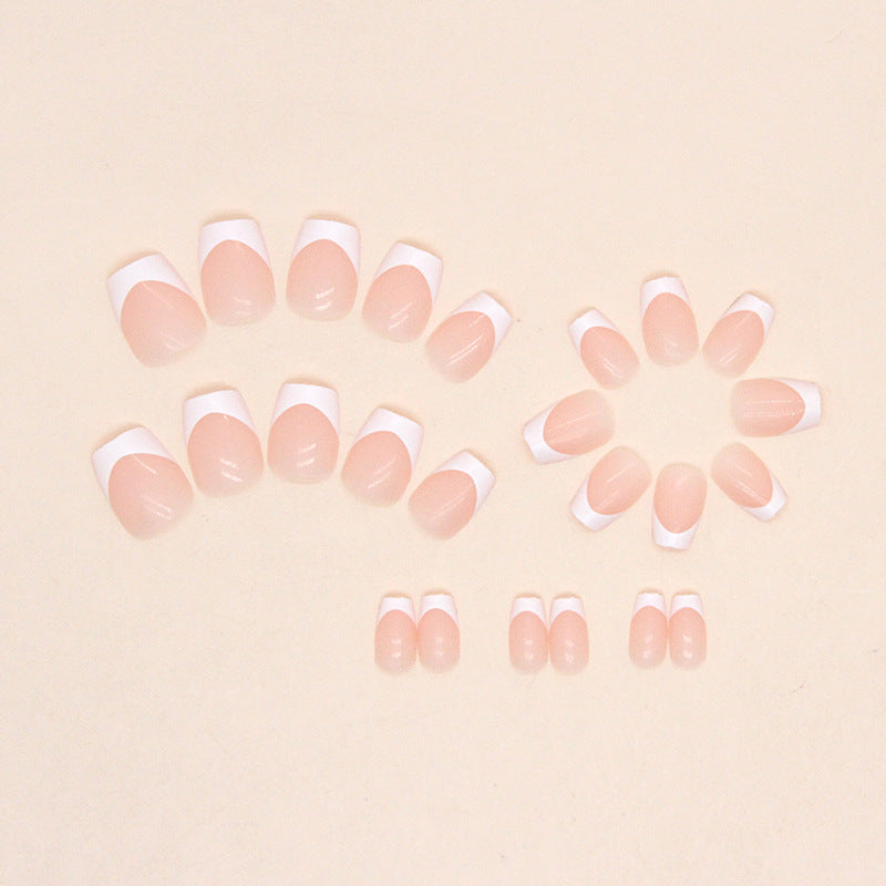 French Tip Acrylic Nail Extensions Stornfield