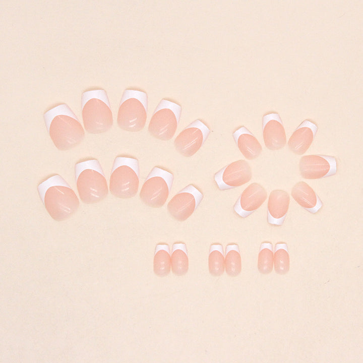 French Tip Acrylic Nail Extensions Stornfield